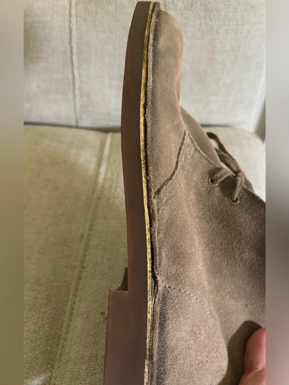 Men's Clarks Brown Suede Chukka Boots Size 9